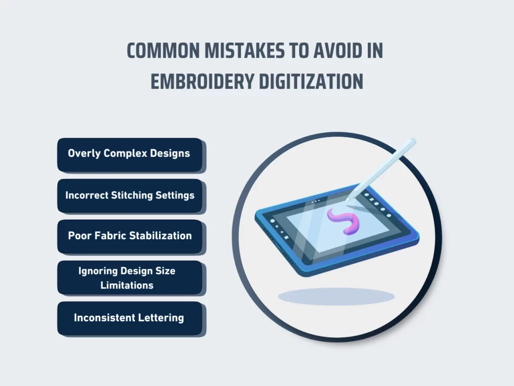 common mistakes to avoid in embroidery digitization homepage