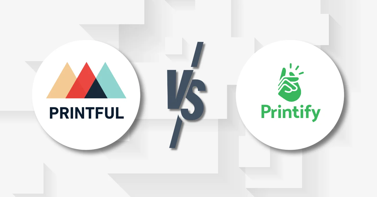 printful vs printify on demand comparison 2024 header page