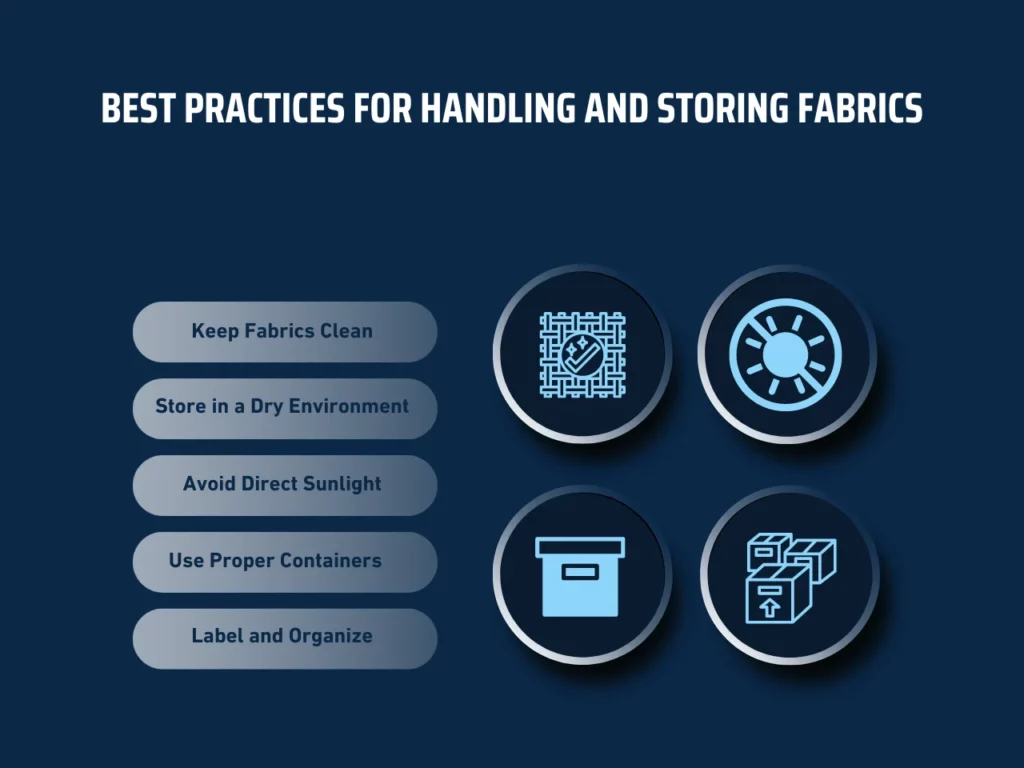 best practices for handling and storing fabrics homepage