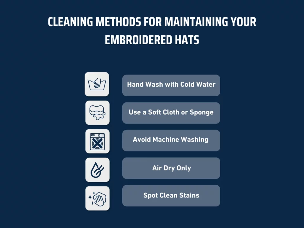 cleaning methods for maintaining your embroidered hats homepage