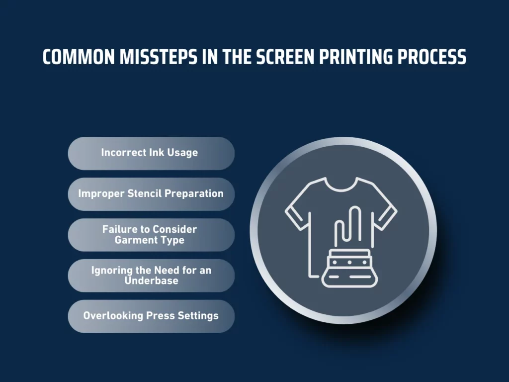 common missteps in the scree printing process homepage