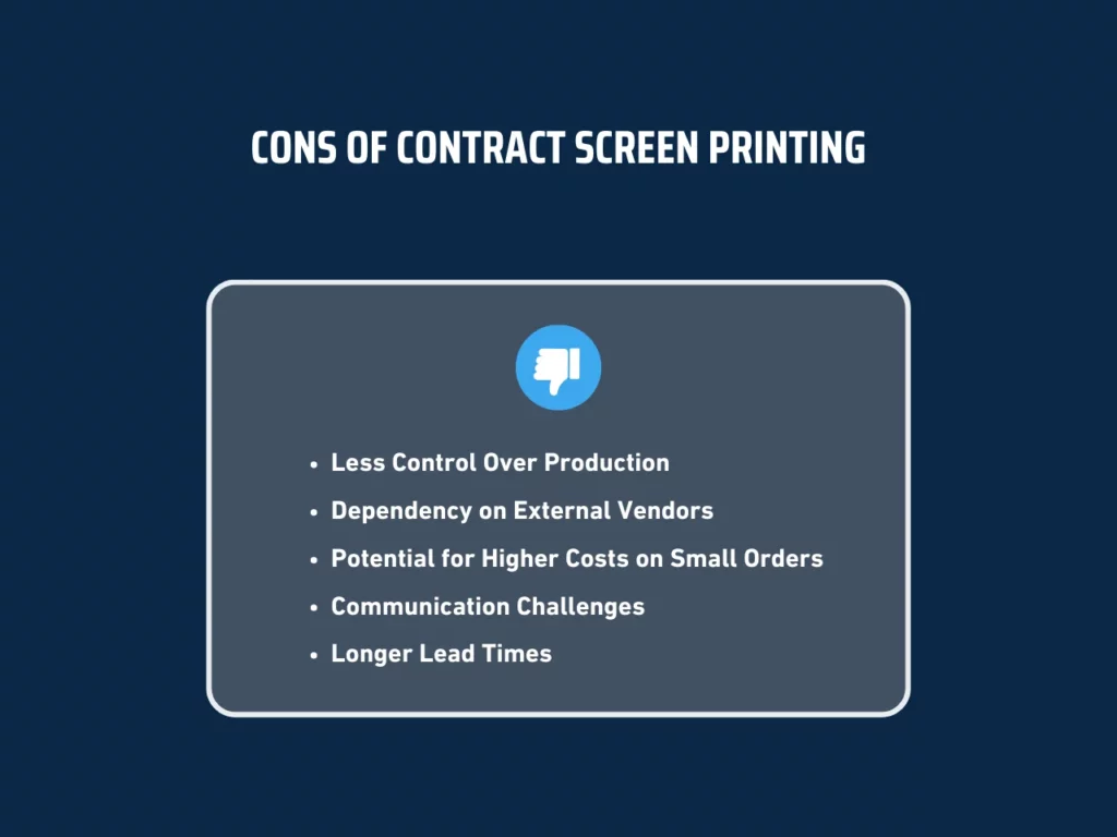 cons of contract screen printing homepage