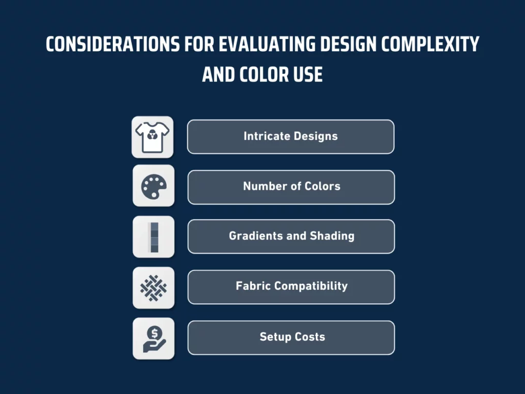 considerations for evaluating design complexity and color use homepage