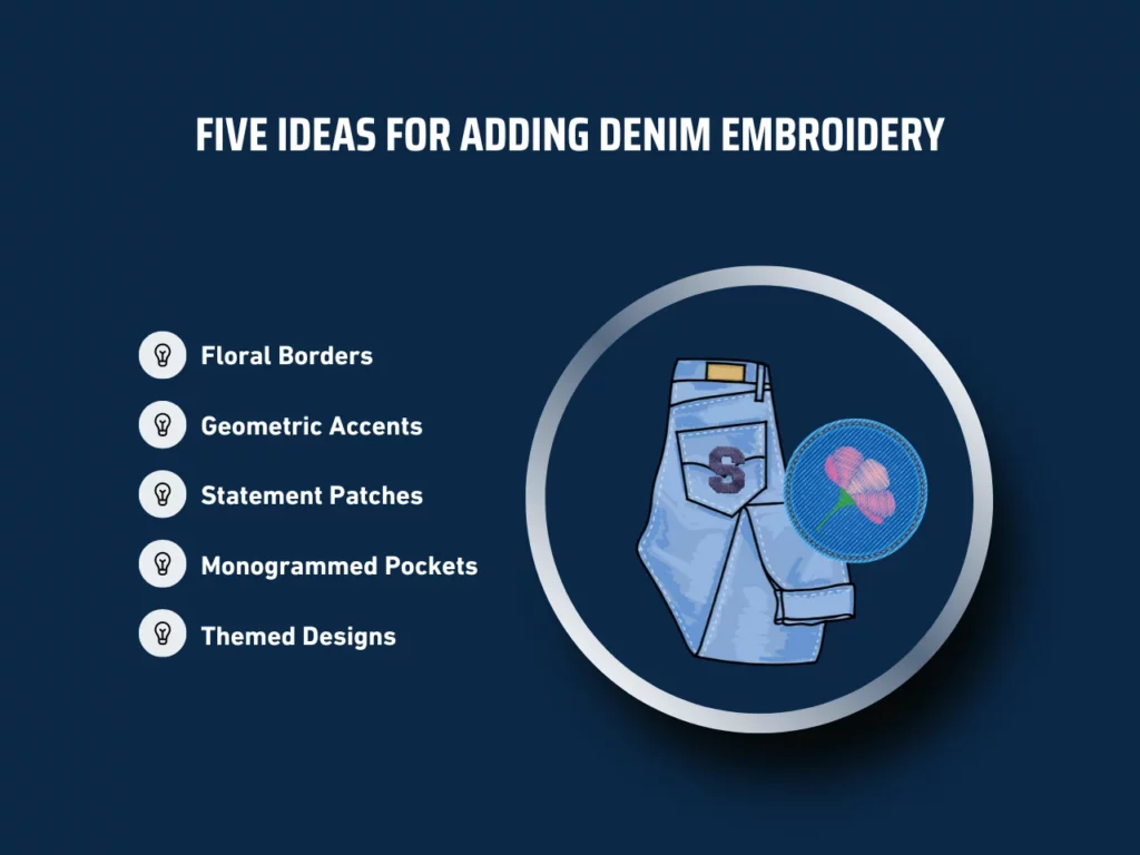 five ideas for adding denim embroidery homepage