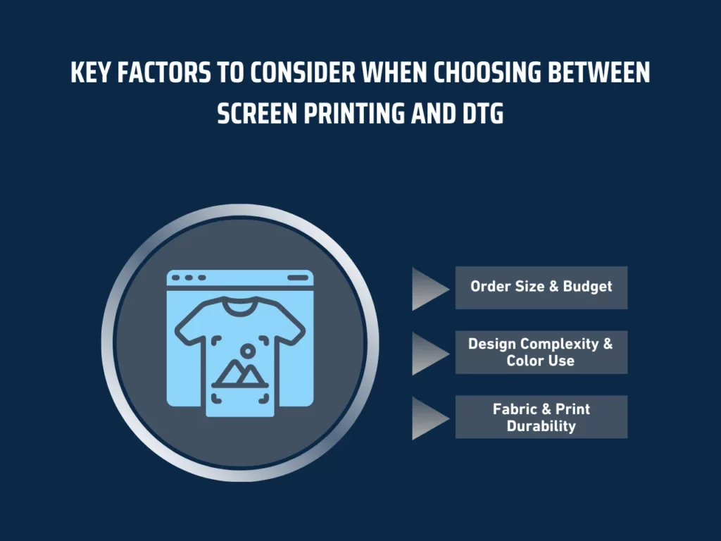 key factors to consider when choosing between screen printing and dtg homepage