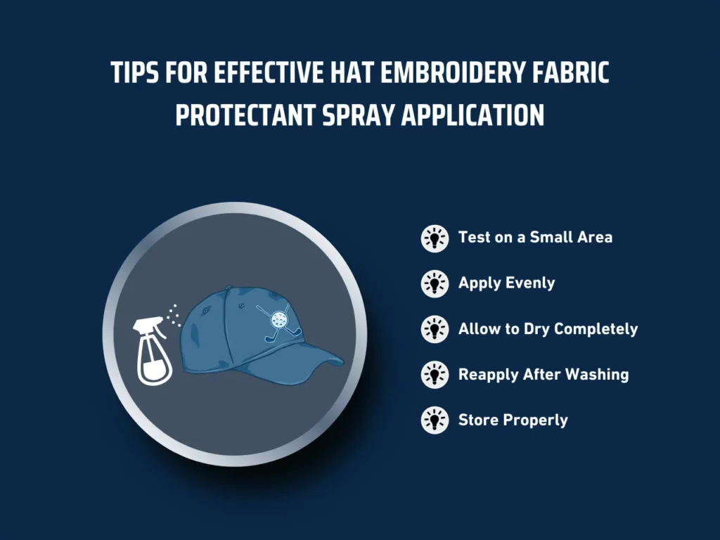 tips for effective hat embroidery fabric protectant spray application homepage