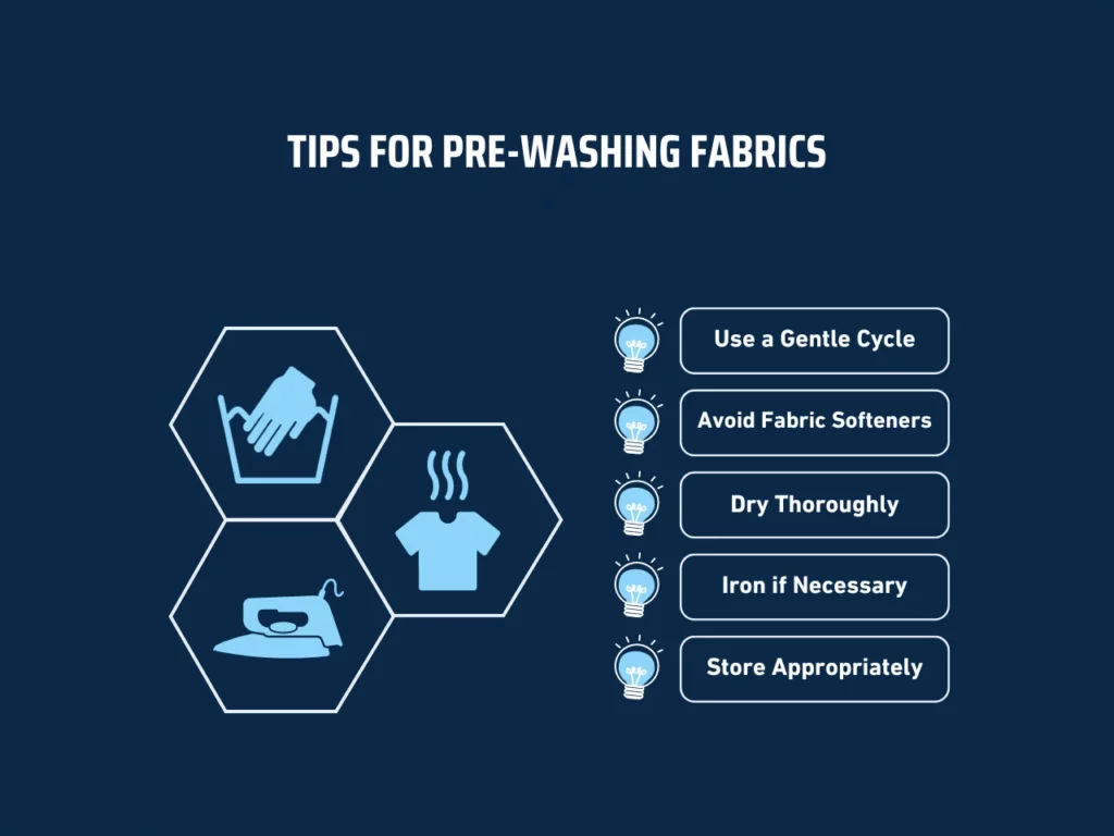 tips for pre-washing fabrics homepage