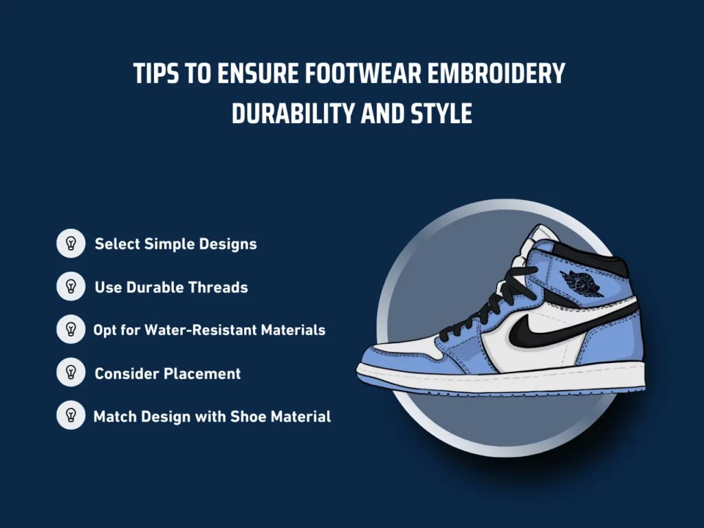 tips to ensure footwear embroidery durability and style homepage