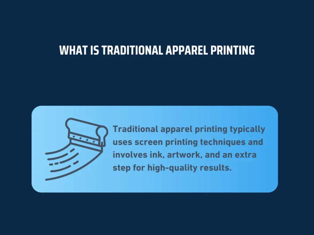 what is traditional apparel printing homepage