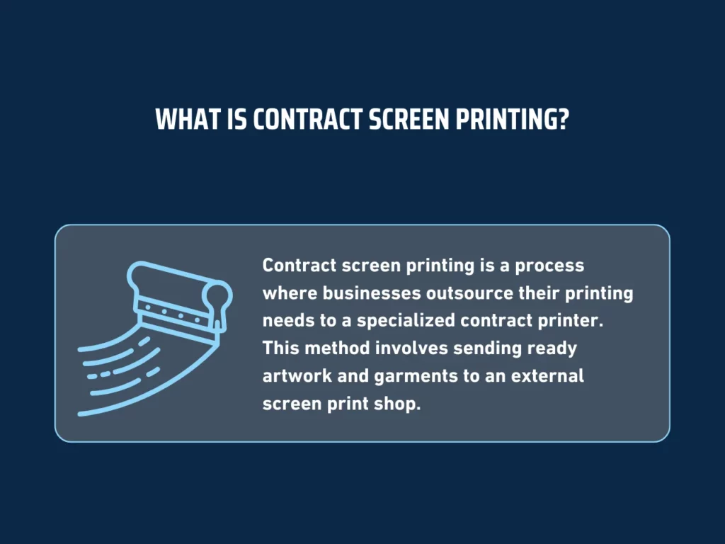 what is contract screen printing homepage